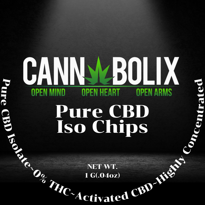 Pure CBD Isolate Chips