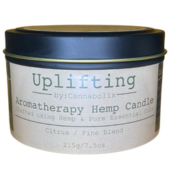Uplifting Hemp Oil Aromatherapy Candle